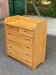 Commode scandinave à 6 tiroirs avec table à langer des années 70