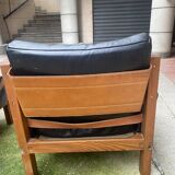 Pierre Chapo Pair of S15 armchairs - 1978