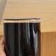 Imposant Vase En Verre Soufflé Bleu Nuit Design