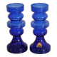 Paire de vases en verre pour Ingrid Glaser 1970