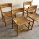 4 vintage chairs Dordogne model by Robert Sentou