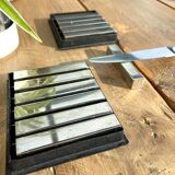 Set of 12 metal knife holders