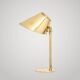 Brass table lamp by Paavo Tynell, 1950s mid-century modern.