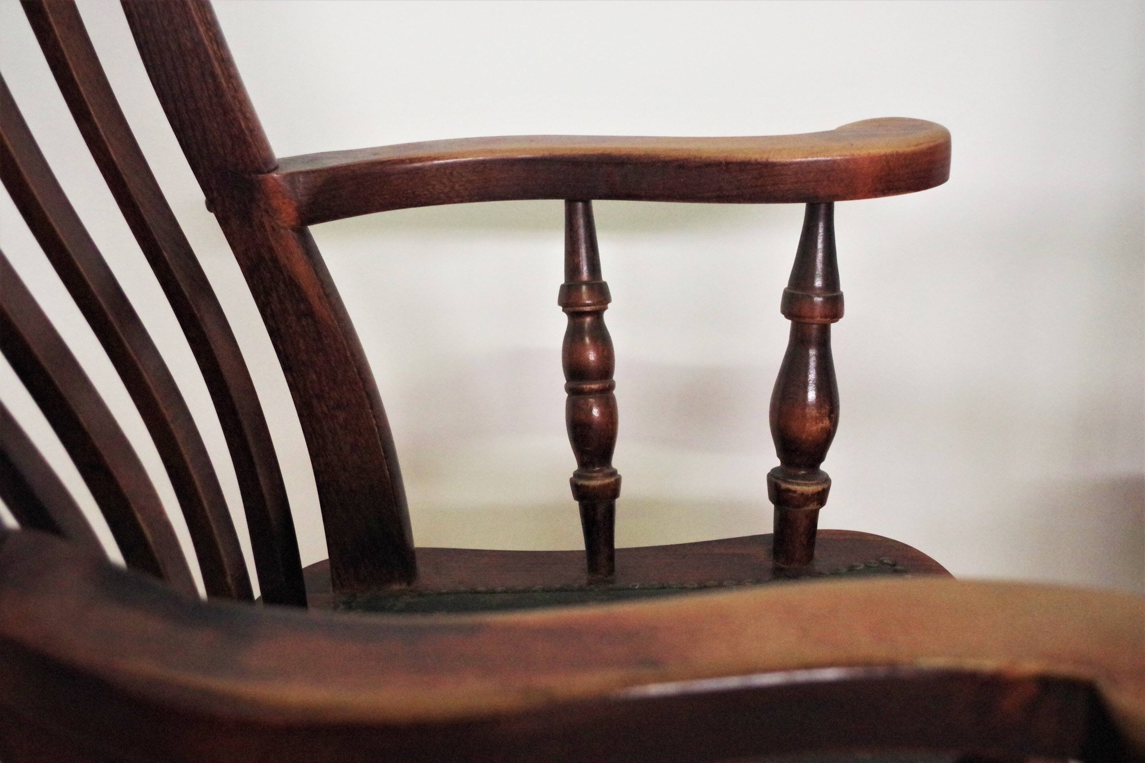 Victorian farm chairs, united kingdom, set of 4