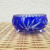 Bowl in blue crystal