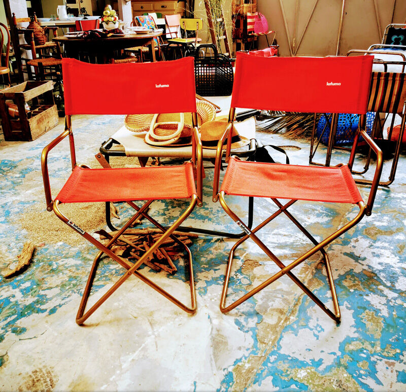 Vintage Lafuma folding armchair