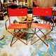 Vintage Lafuma folding armchair