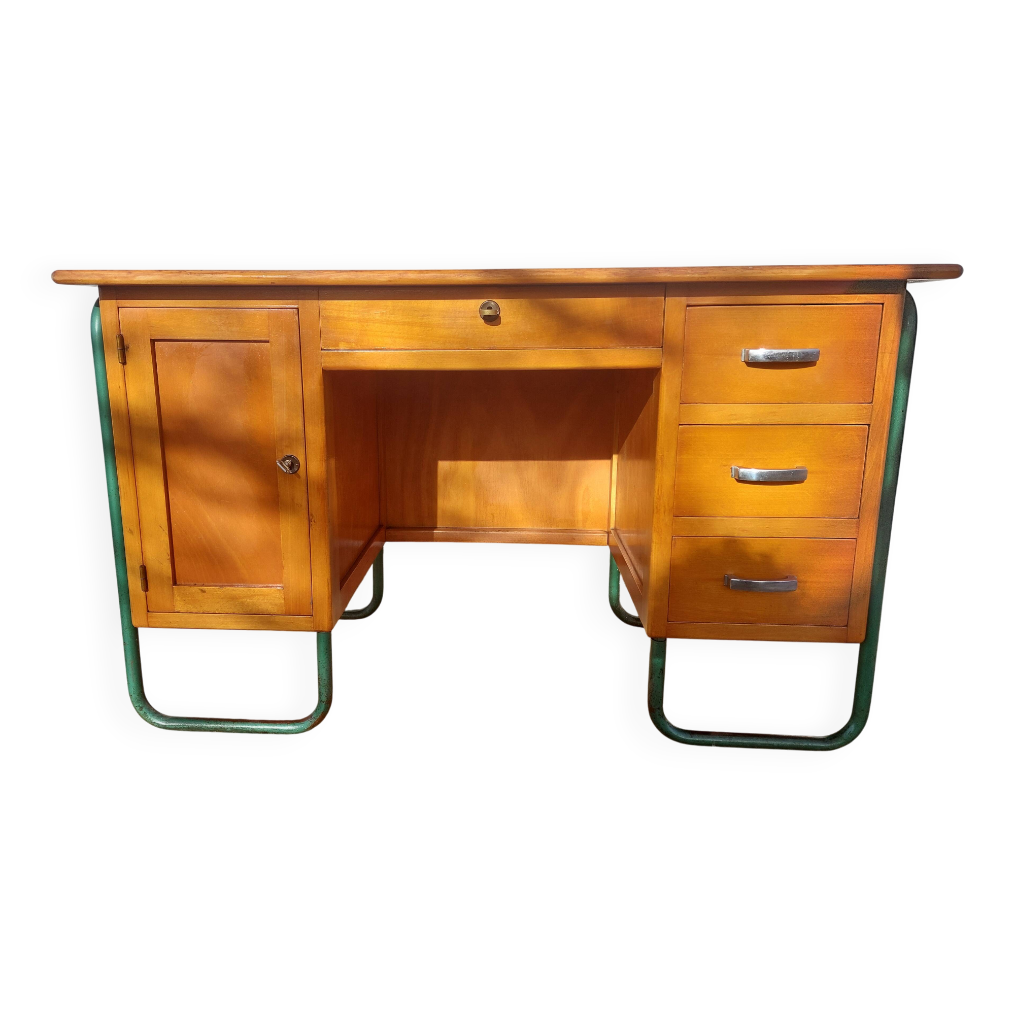 Vintage schoolmaster's desk