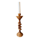 Wooden candle holder