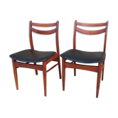Pair of scandinavian chairs 1960