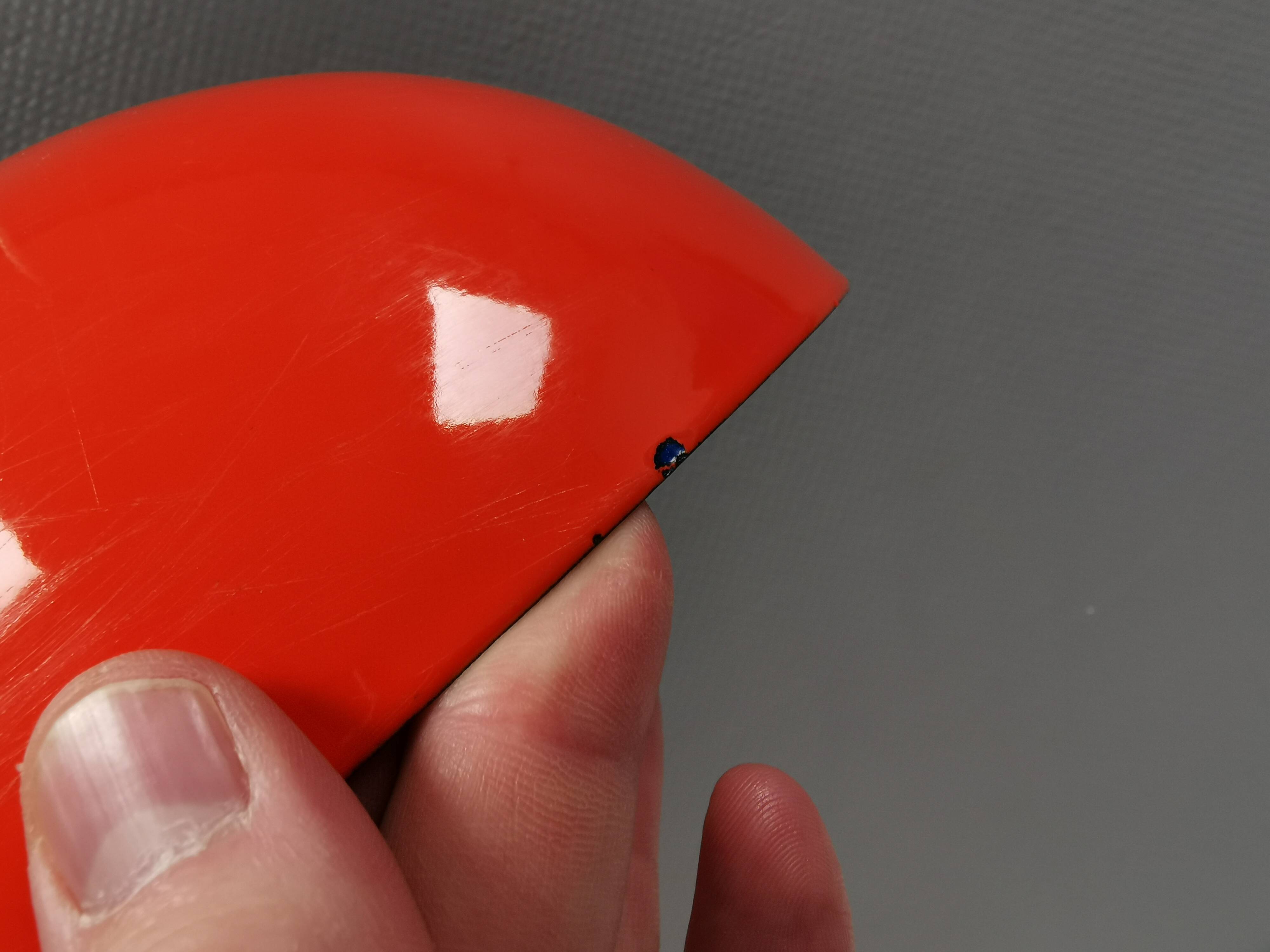 Flowerpot, model VP1, hanging lamp, designed by Verner Panton in 1968 and manufactured in the 1970s