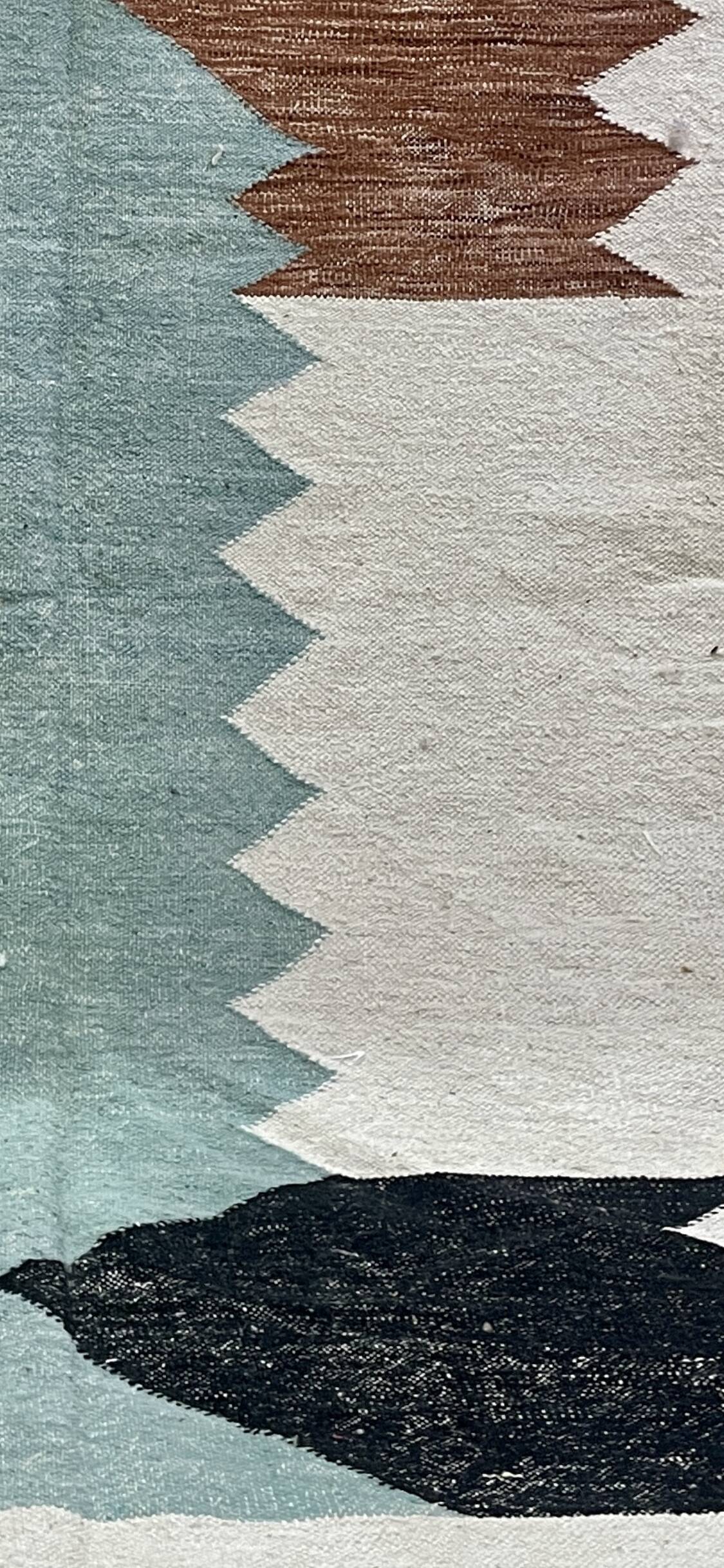 Graphic Berber carpet, 260x160 cm