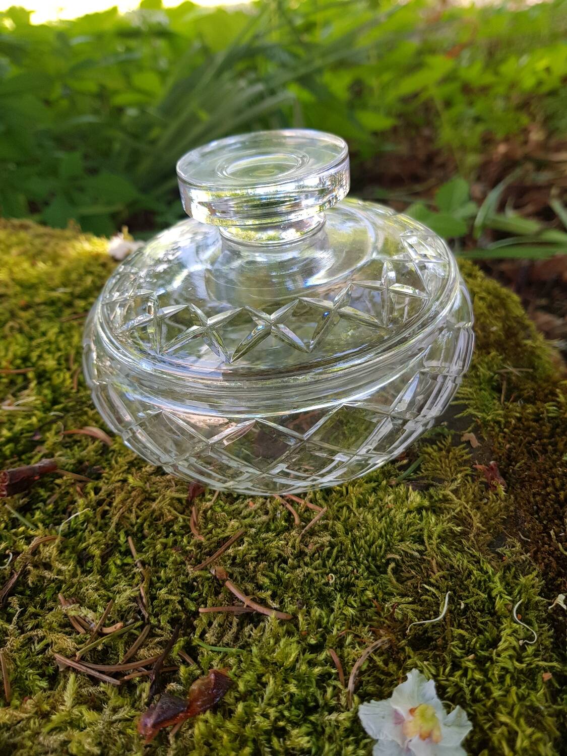 St Louis crystal candy box