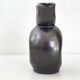 Vase en céramique noire et verte, 1960