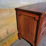 Commode époque Louis XVI en noyer massif