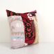 Vintage embroidered cushion cover 46x48 cm