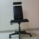 Height-adjustable office chair with caster