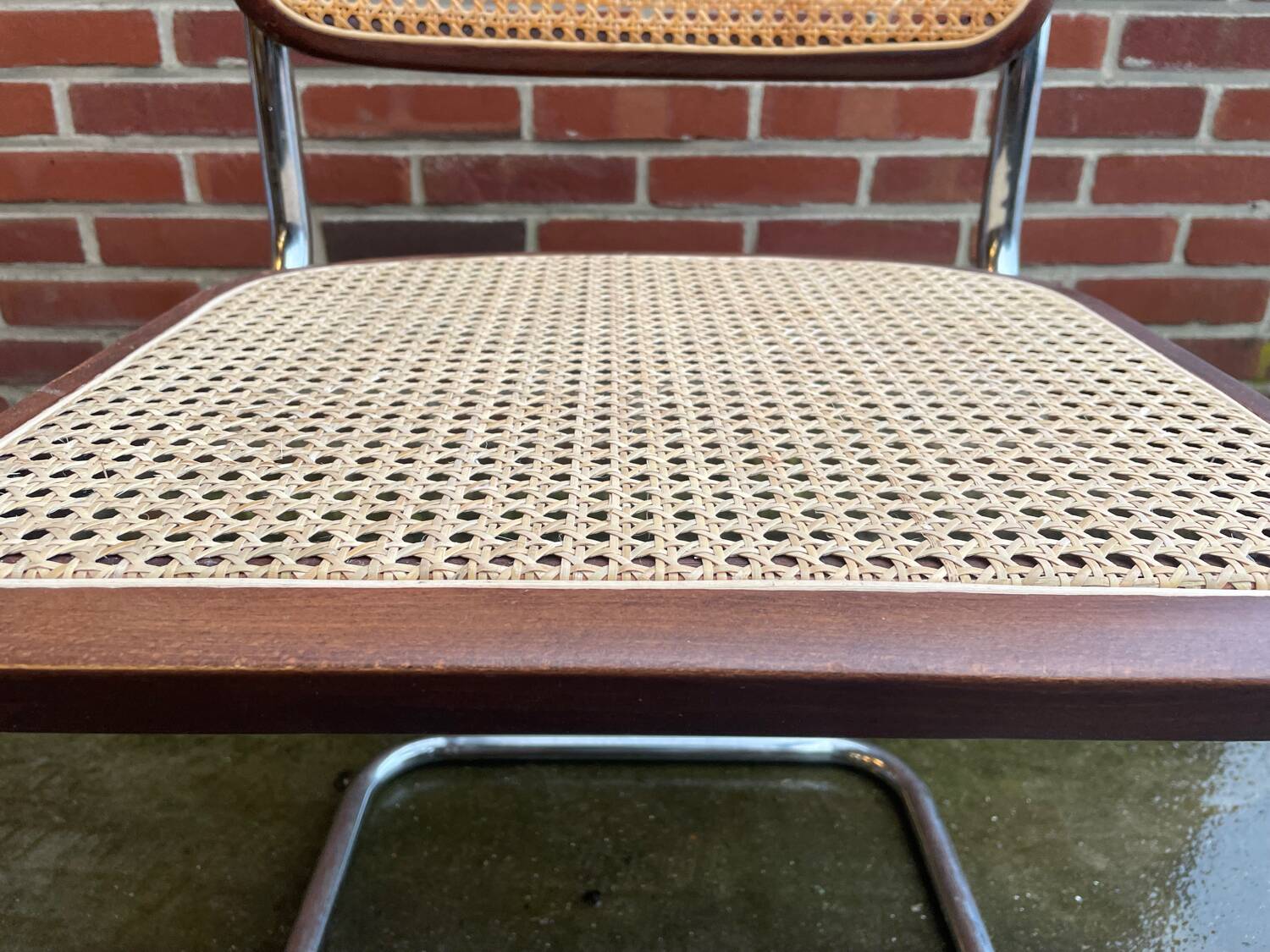 Chaise Cesca modèle b32 de Marcel Breuer