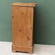Pitch pine bedside table