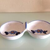 Vallauris ceramic empty pocket cup / vintage 70s