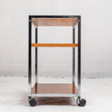 Rosewood office container on wheels, 1960s