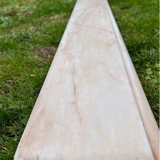Marble radiator shelf