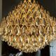 Italian 1960 cut crystal chandelier