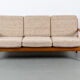 Vintage Teak 3 Seater Sofa by Juul Kristensen, 1960
