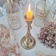 Bougeoir en laiton vintage
