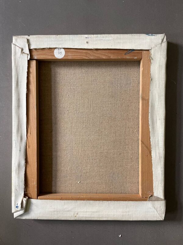 Tableau étude d’arbre vintage années 70