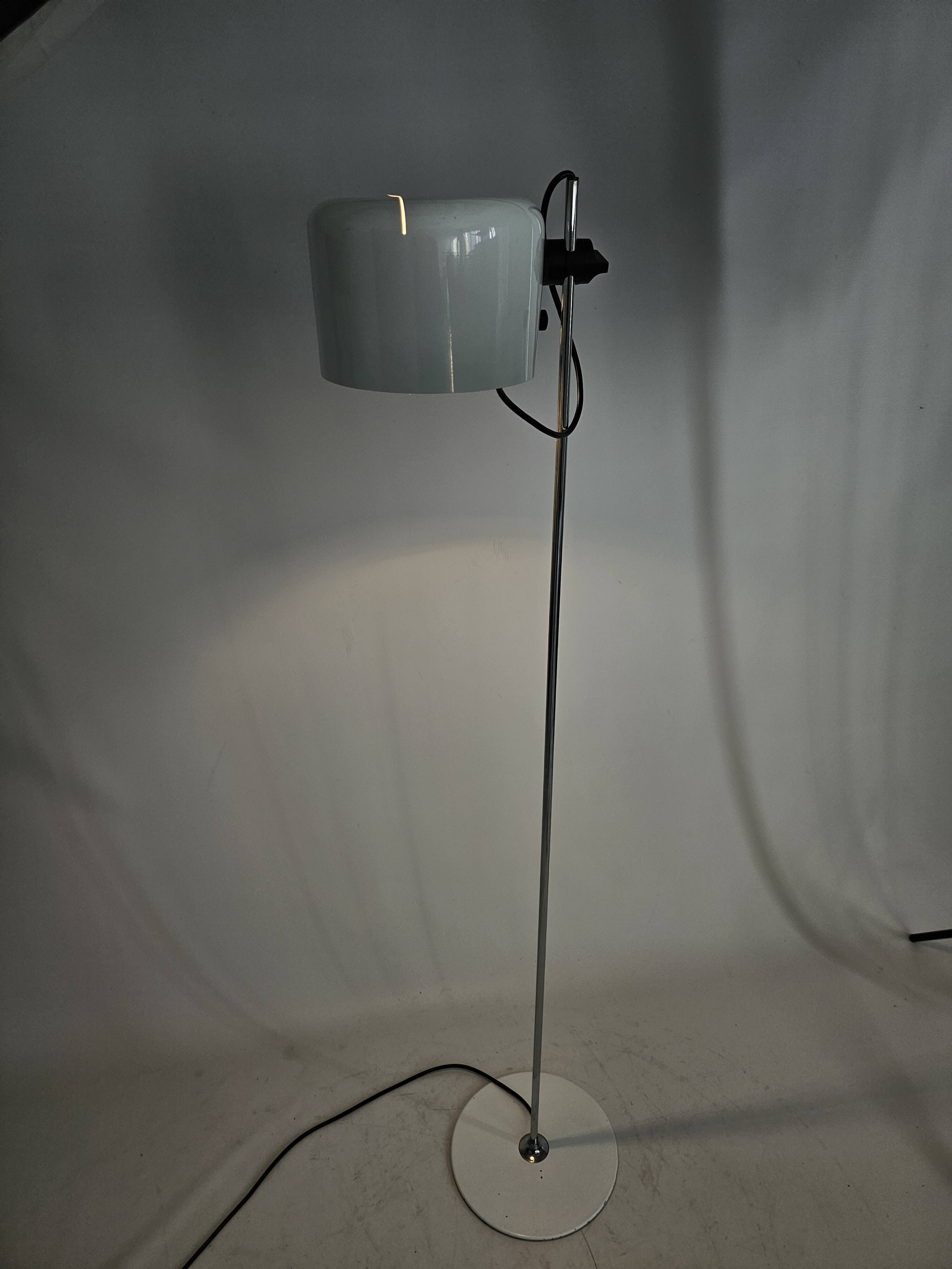 Joe Colombo floor lamp for Oluce 1967 model Coupe