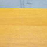 Removable desk in ash and aluminum Italy 60s