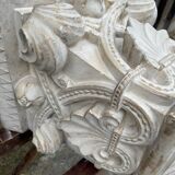 Console mural / Corbeau en stuc