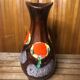 Old poet laval pitcher “brigitte” vintage painted ceramic