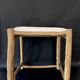 Pair of olive wood stools