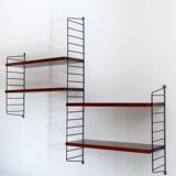 Modular shelving system by Nils Strinning