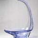 Purple crystal empty pocket cup free form 50s-60s