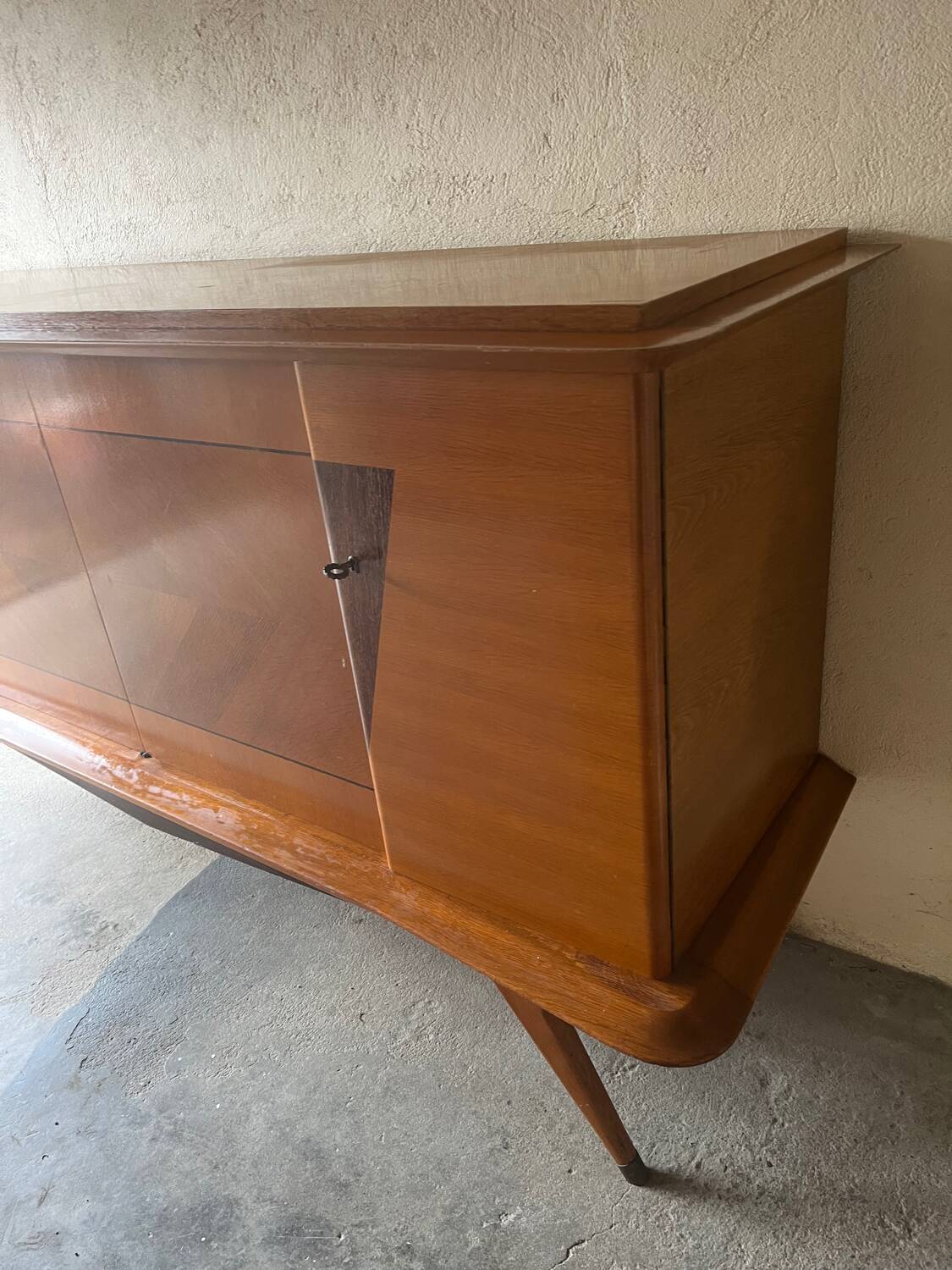 Vintage sideboard from the 1970s, manufactured in Limoges