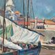 Peinture de voiliers signé Francis Bott
