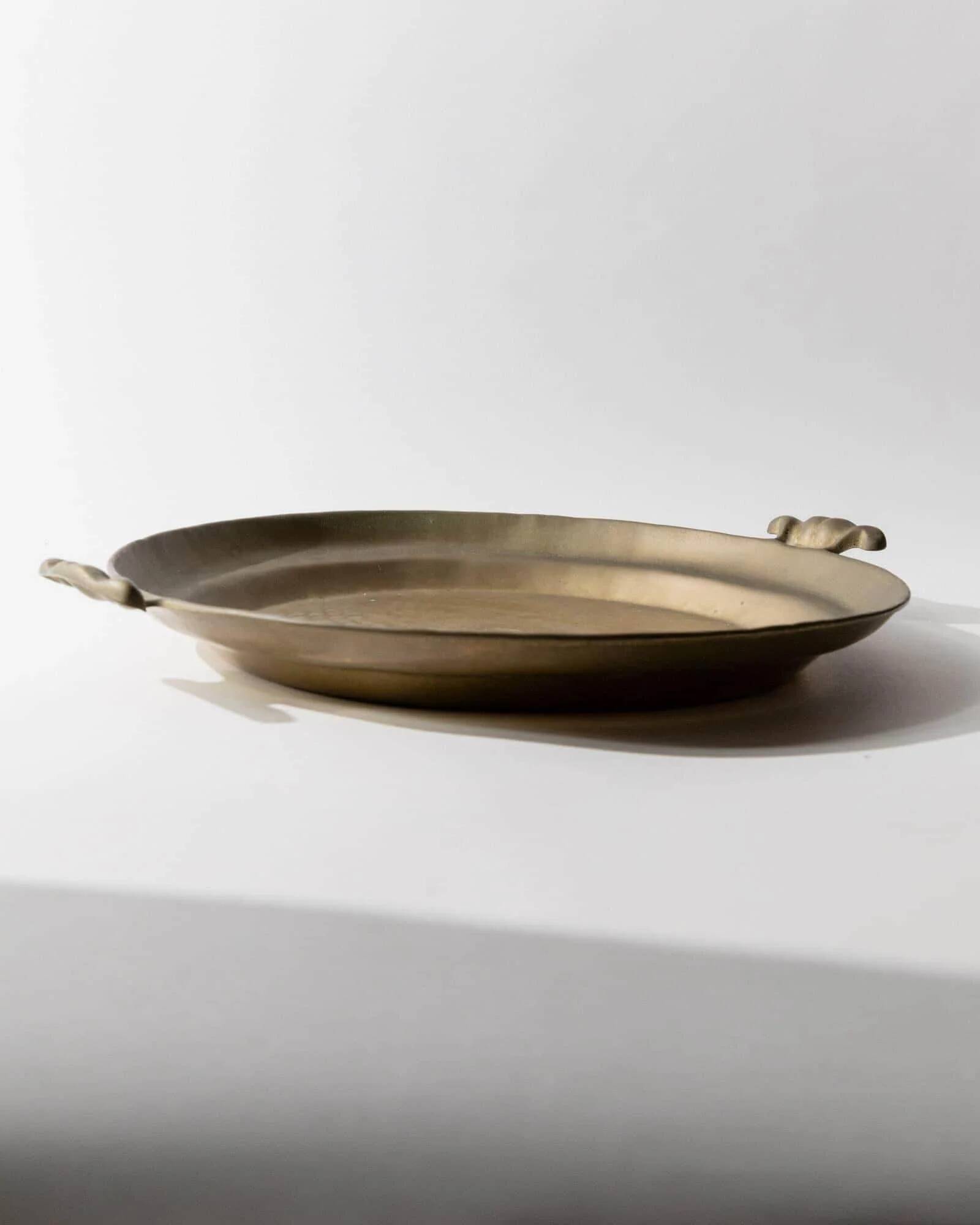1960s vintage brass plateau by Collini (South Tyrol)