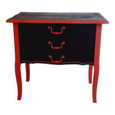 Secretary desk with 2 drawers, 1 niche with 3 storage spaces