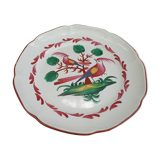 Assiette ancienne faïence de l'est, Les Islettes
