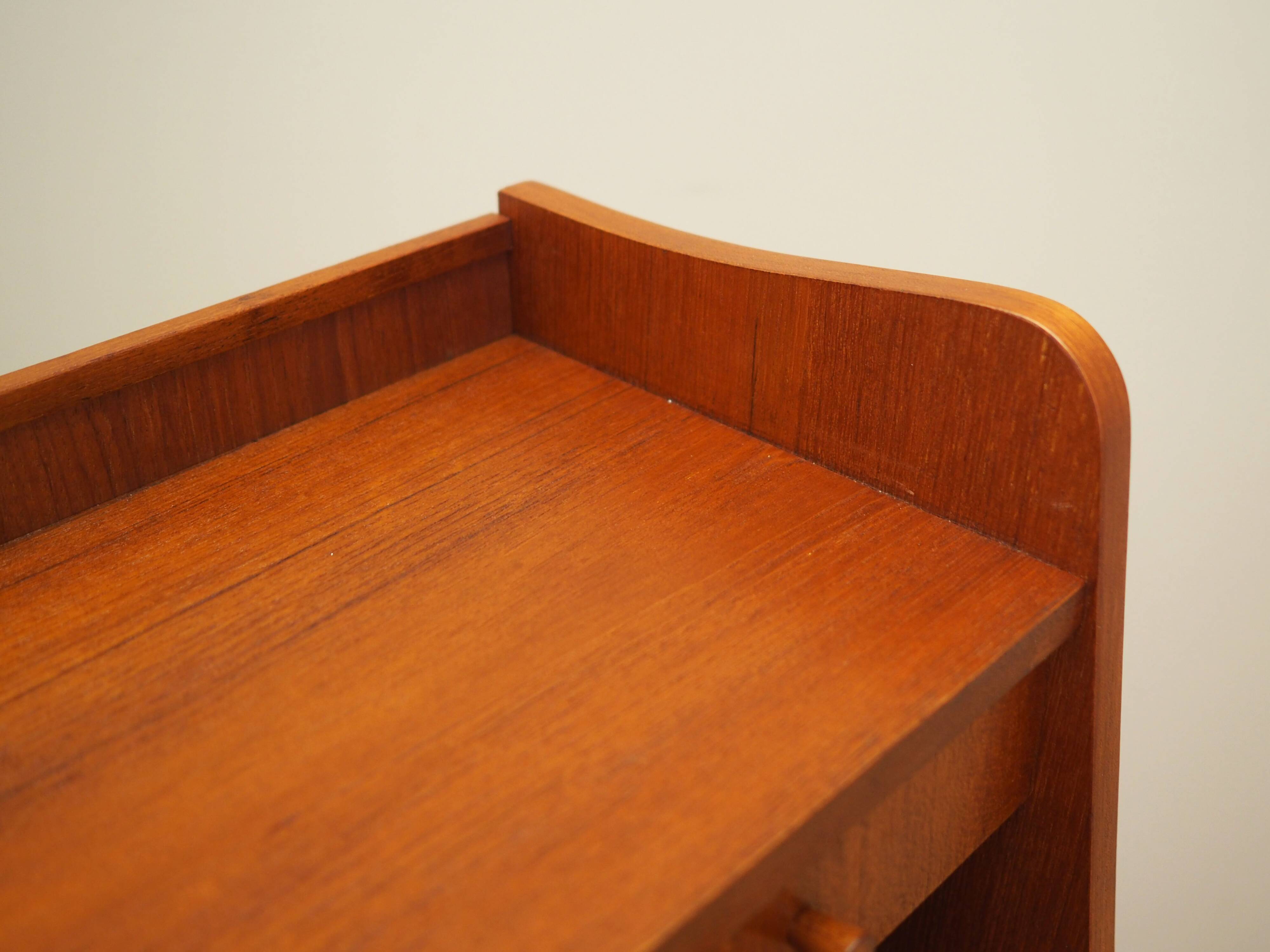 Teak secretary, Danish design, 1970s, production: Denmark
