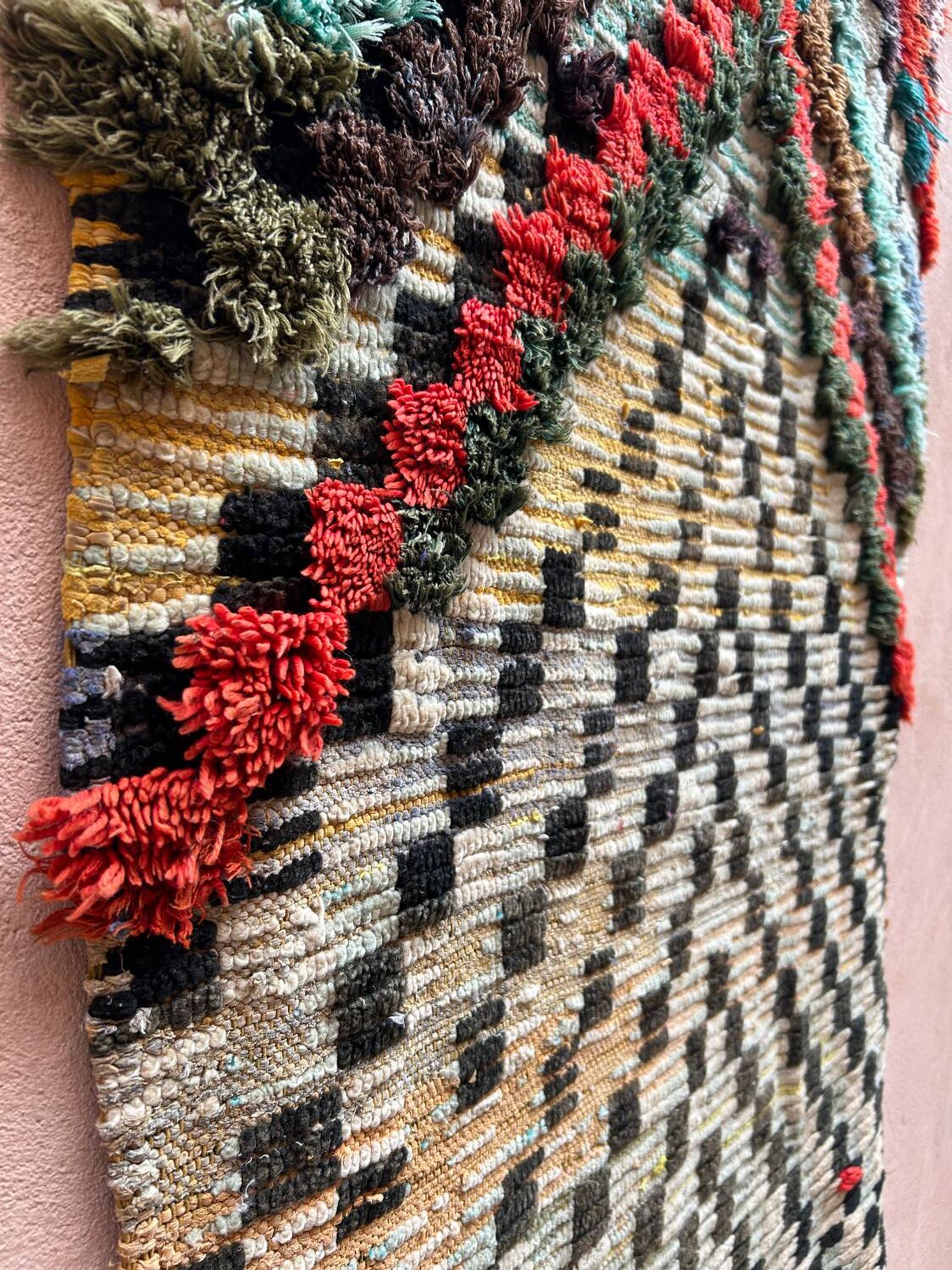 Tapis vintage berbère 205x95