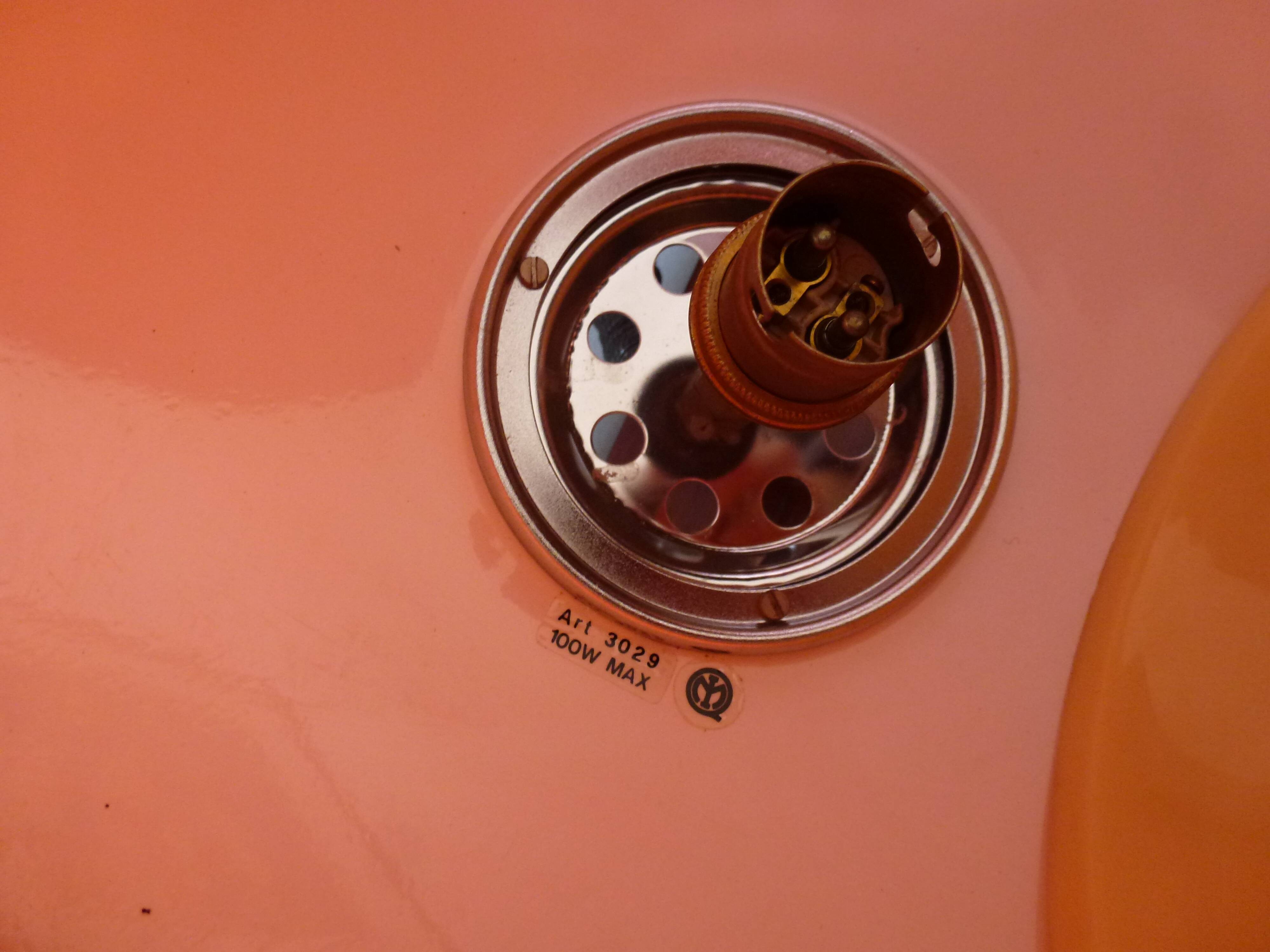 Vintage suspension Harvey Guzzini 1970