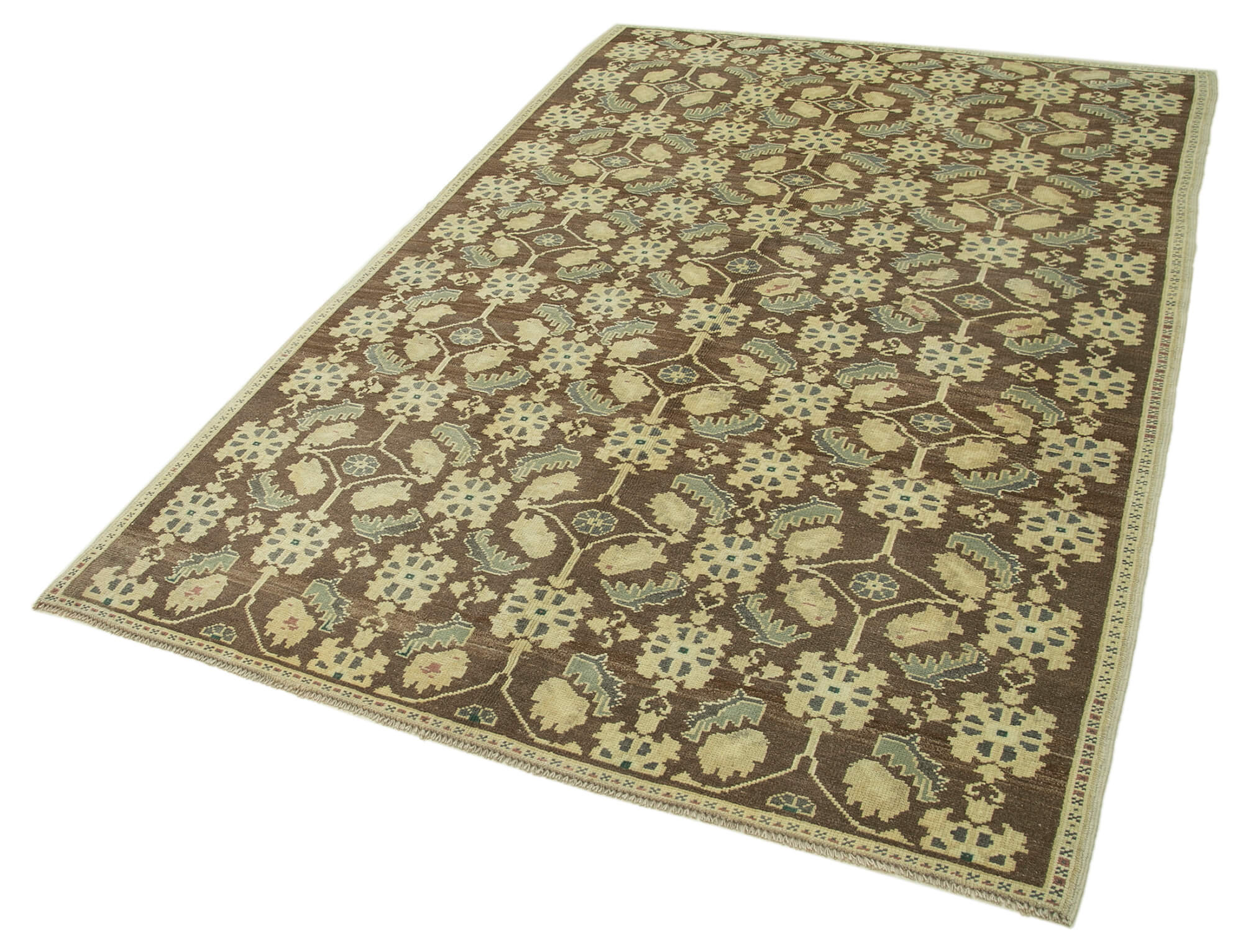 1960s handmade oriental beige carpet 157 cm x 248 cm