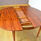 Vintage 1960s Rio Rosewood Scandinavian Design Dining Table