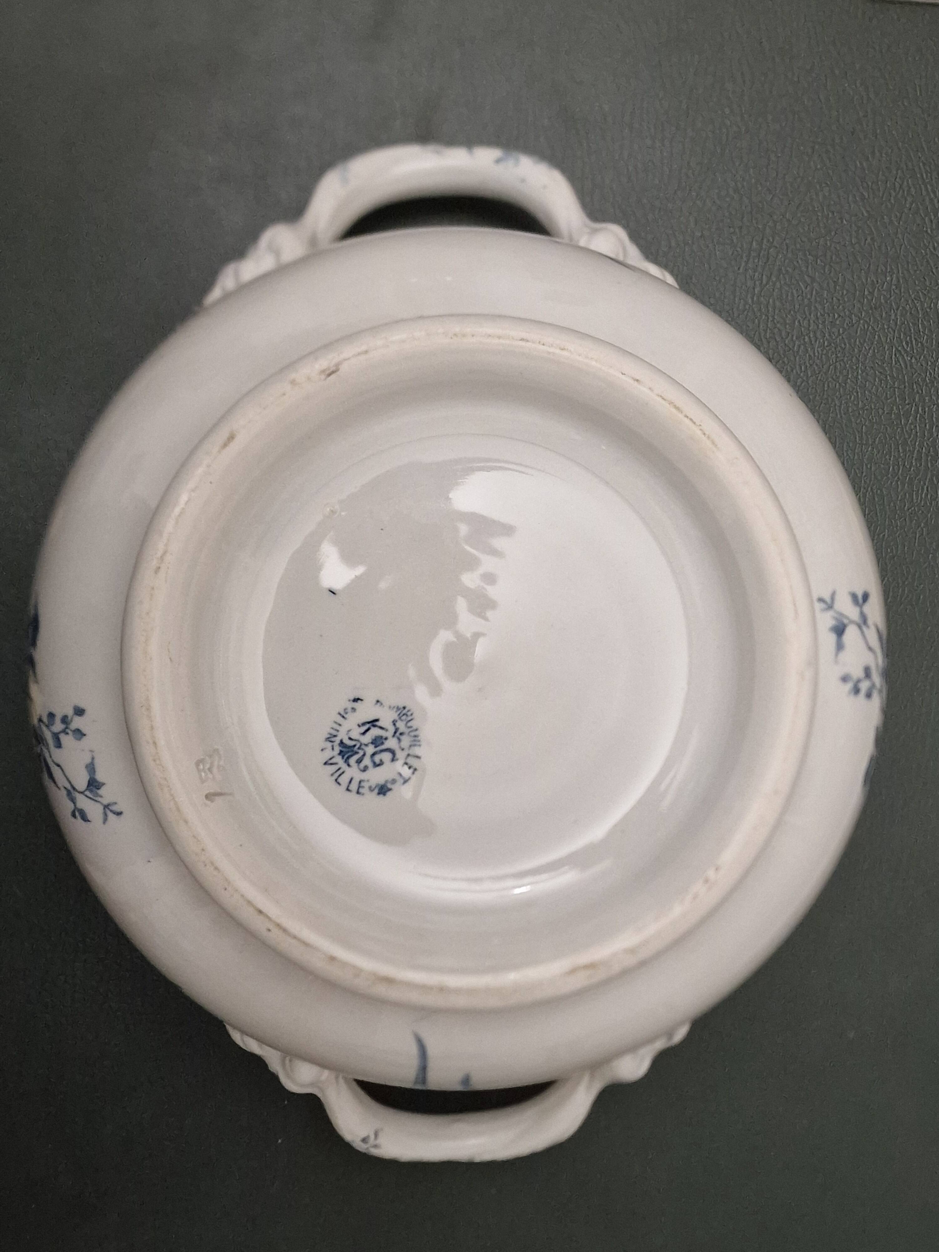 Soup tureen RAMBOUILLET LUNNEVILLE
