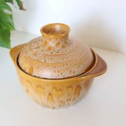 Salad bowl, or soup bowl, ceramic, Niderviller Motif Fauve