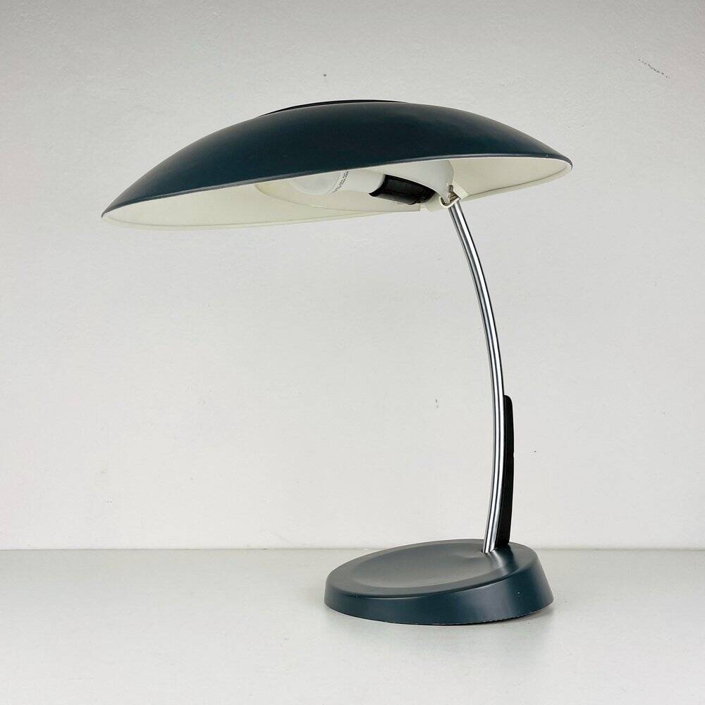 Mid-century grey desk lamp, USSR, 1972